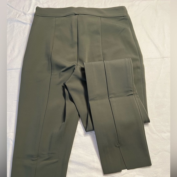 NWOT Banana Republic Dusty Olive Green Skinny Luxe Sculpt Pant Sz 0 - Picture 4 of 7